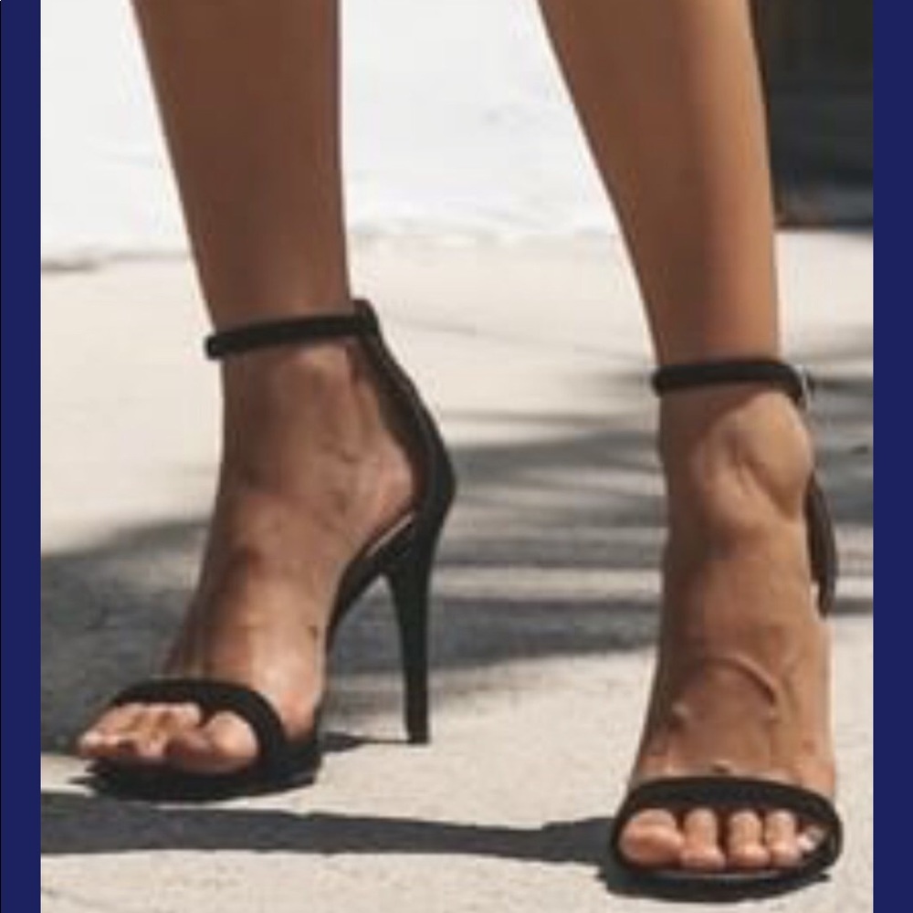Out On The Town Heel- Black